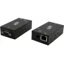 Servidor de dispositivos série Exsys EX-6111-2 Ethernet para 1×RS-232 com fonte de alimentação externa 5V 4A