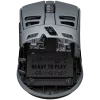 Rato gaming sem fios LORGAR MSE90W, liga de magnésio Elite, cinzento escuro