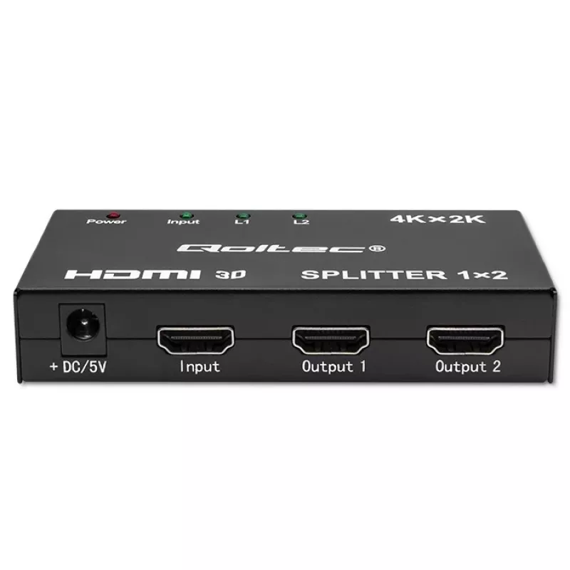 Splitter HDMI ativo 2 x HDMI 4Kx2K, 3,4 Gbit/s