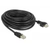 Cabo de rede DeLOCK 85672 RJ-45 Cat6 10 m preto