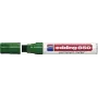 Marcador permanente Edding 850 Block verde 5 unid.
