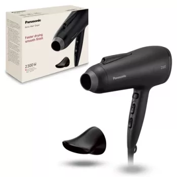 Panasonic secador de cabelo | EH-NE85-K825 | 2500 W | 3 níveis de temperatura | função iões | preto