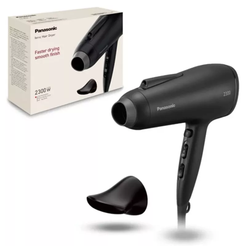 Panasonic secador de cabelo | EH-NE85-K825 | 2500 W | 3 níveis de temperatura | função iões | preto