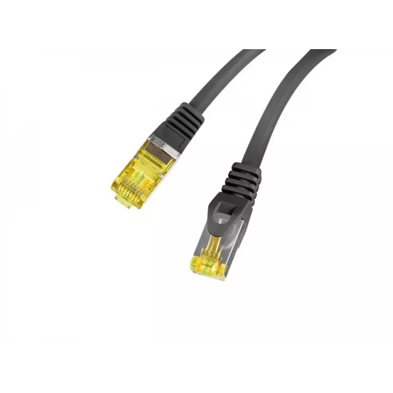 Cabo de rede Lanberg PCF6A-10CU-0200-BK RJ-45 Cat6a 2m preto