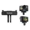 Adaptador magnético de duas garras Telesin OA-TPM-T04 para câmara DJI Action 4/3