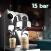 Máquina de café expresso Baristeo Intima (prateado/aço inoxidável, Thermoblock)