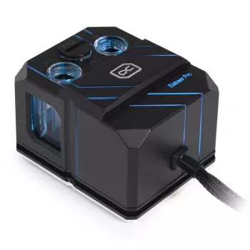 Refrigerante Alphacool Eisbaer Pro Aurora acrílico cobre níquel 1/4 polegadas