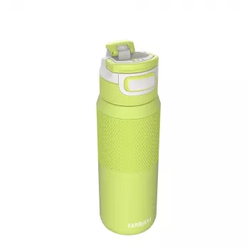 Garrafa isotérmica Kambukka Elton Mojito 750 ml, verde, tampa de fecho, pega, sem BPA