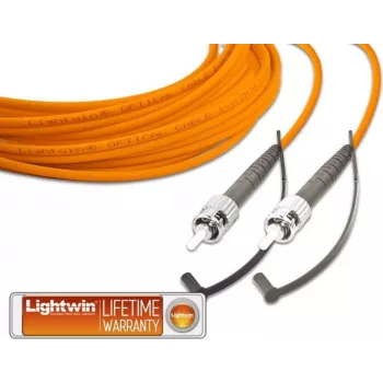 LIGHTWIN LSP-50 ST-ST1 - Cabo patch de fibra ótica simplex, MM OM2, ST - ST, 1,0 m (LSP-50 ST-ST 1.0)
