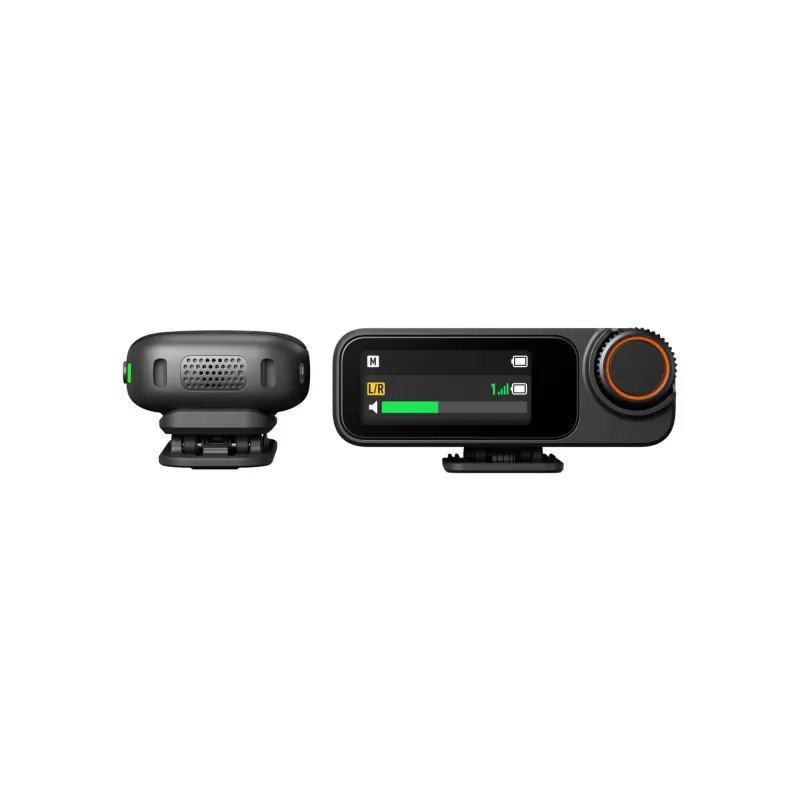 Sistema de microfone DJI Camera Acc Mic 3 (1× transmissor + 1× recetor)