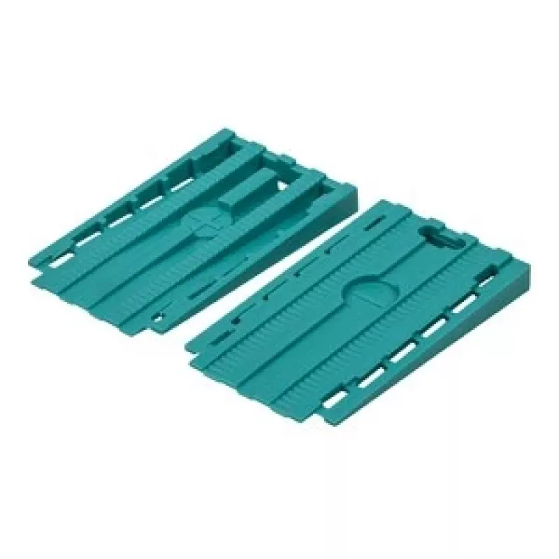 Wolfcraft 6975000 conjunto de ferramentas de assentador de pavimentos para colocar painéis laminados