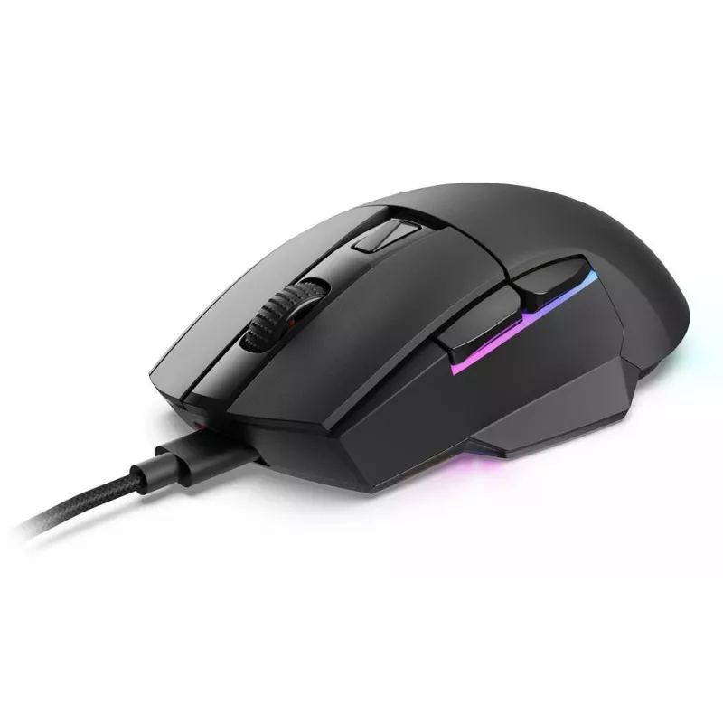 Rato gaming ótico RGB Skiller SGM50W preto