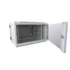 Armário rack ALLNET SMB6612 cinzento 33 kg, caixa para servidor/rede, armário compacto de chão