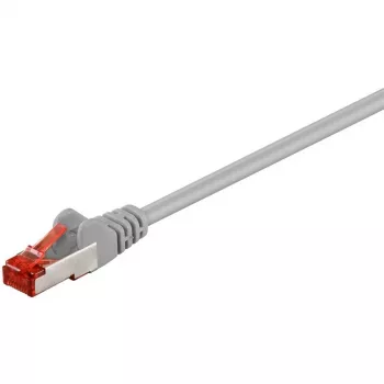 Cabo de rede Goobay CAT 6 RJ-45 Cat6 0,5m cinzento
