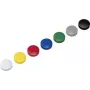 Íman Maul MAULsolid (Ø x A) 38 mm x 15,5 mm redondo amarelo, vermelho, azul, branco, verde, cinzento, preto 10 unid. 6163999 (6163999)