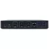 Docking station/replicador de portas para portátil TERRA 1480375 com fios USB 3.2 Gen 1 (3.1 Gen 1) Type-C preto