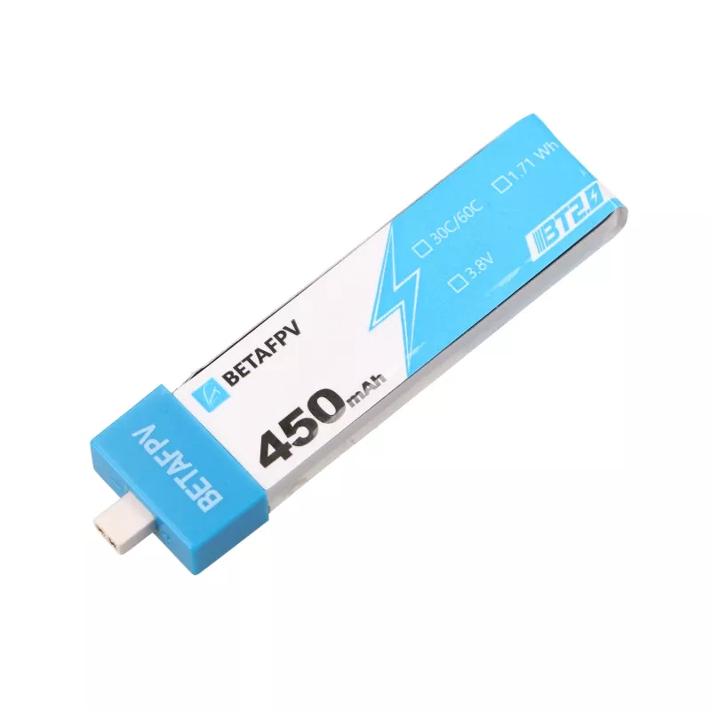Pack de baterias para drone 1S BetaFPV BT2.0 450mAh pack de 4, 3,8V