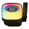 Arrefecedor de ar Corsair iCUE LINK TITAN 240 RX LCD 12 cm preto 300–2100 RPM