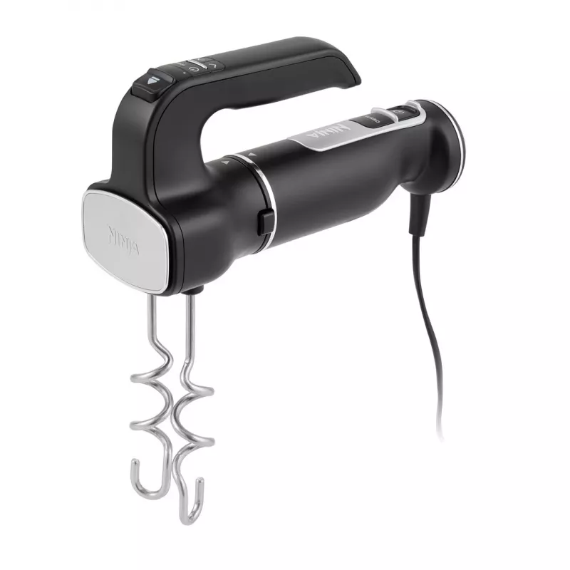 Ninja CI090UK misturadora de varinha e batedeira manual 2 em 1 em preto 850 W