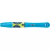 Caneta de tinta permanente Pelikan griffix® para destros - Neon Fresh azul - azul - sistema de cartuchos - azul - plástico - aço inoxidável - destros (820363)