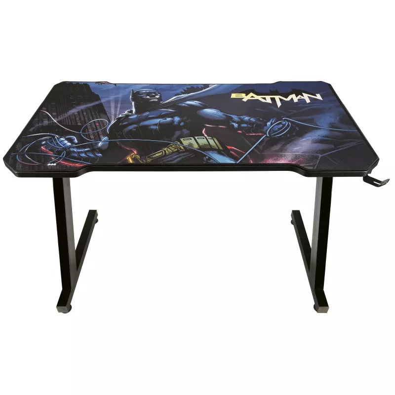 Secretária de computador reta Subsonic SA5593-B1 preta PVC 110x60 cm