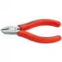 Alicate de corte diagonal Knipex compr. 110 mm cabeça polida cabeça esférica máx. 1,2 mm