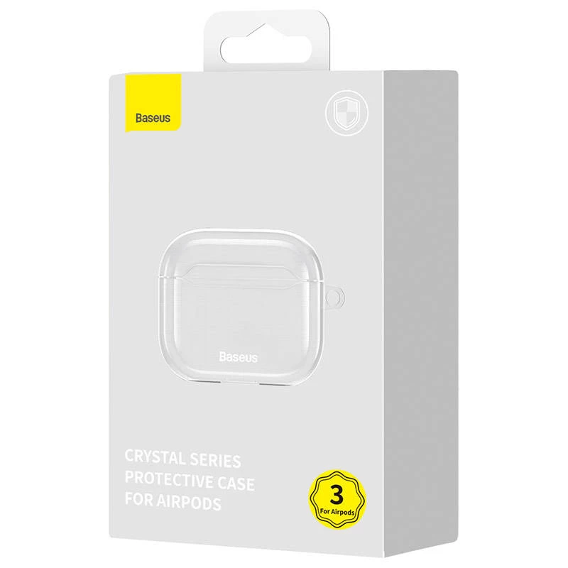 Capa de proteção transparente Baseus ARAP000000 para AirPods 3 – leve e durável