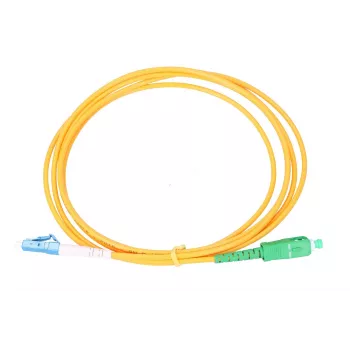 Cabo de patch Extralink SC/APC a LC/UPC monomodo G.652D 3 mm simplex 2 m