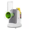Cortador de legumes Adler AD 4815, 150 W, 5 discos, caixa em ABS, branco/cinzento