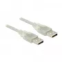 Cabo USB DeLOCK 3 m 2xUSB2.0-A