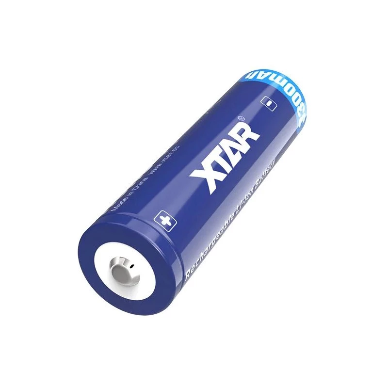 Pilha 18650 3,6V Li-ion 3300 mAh com proteção