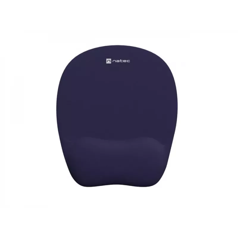 Tapete de rato Natec Chipmunk azul-marinho 230x200mm espuma de memória