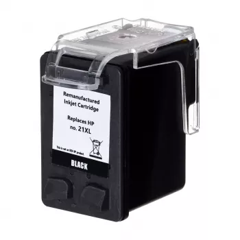 Tinta Superbulk B-H21XL Preta para impressoras HP (substituto do HP 21XL C9351A) Standard