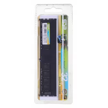 Memória RAM SILICON POWER DDR4 UDIMM 3200 MHz CL22 32 GB (SP032GBLFU320X02) preta