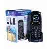 Telemóvel Mescomp MT-166 Edgar, elegante, para seniores, 4G, preto