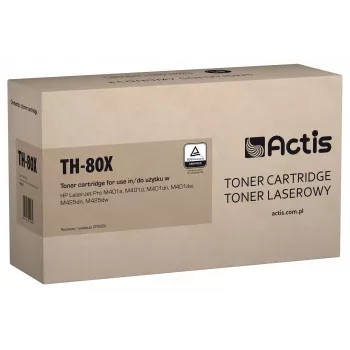 Toner ACTIS TH-80X substituto para HP 80X CF280X, Standard, 6900 páginas, preto