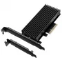 Adaptador interno M.2 GRAUGEAR G-M2PCI01 PCIe macho preto 128mm
