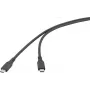 Cabo USB Renkforce USB4 USB-C macho preto RF-6830438 (RF-6830438)