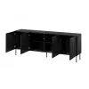 Cómoda Cama ISLA 200x40x75 preto mate