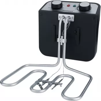 Fritadeira Steba DF 300 Double 5 L 3000 W preto aço inoxidável