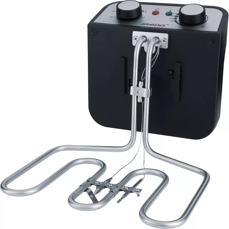 Fritadeira Steba DF 300 Double 5 L 3000 W preto aço inoxidável