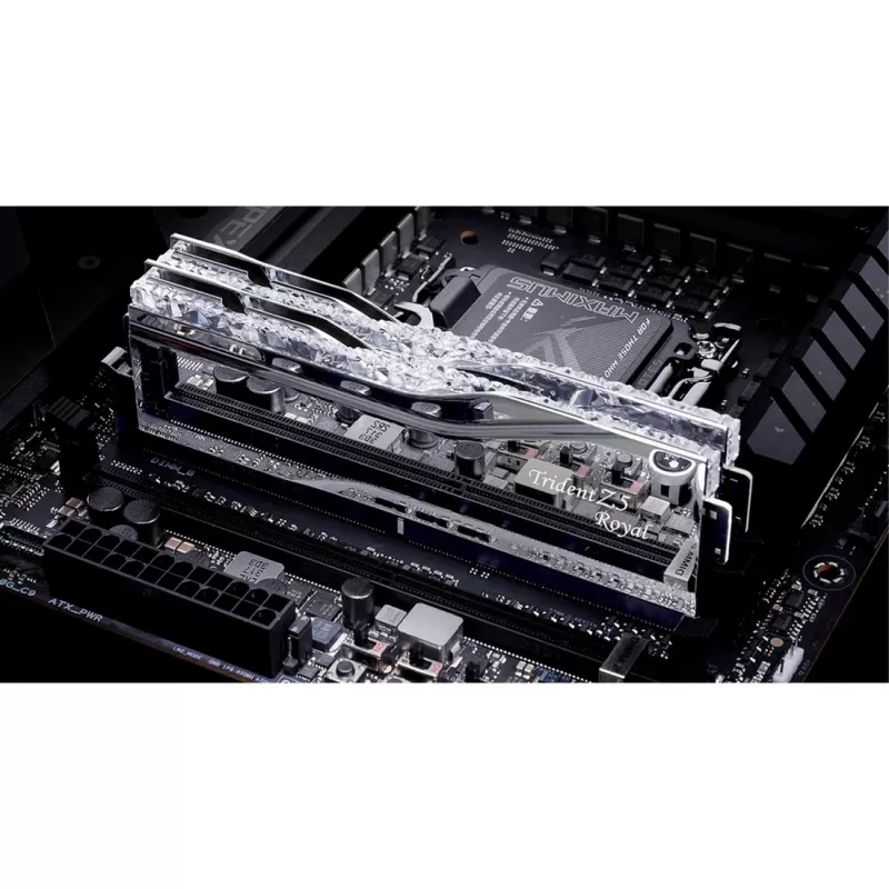 G.Skill Trident Z5 Royal kit de memória DDR5-6800 CL34 de 32 GB (2x16 GB), prateado