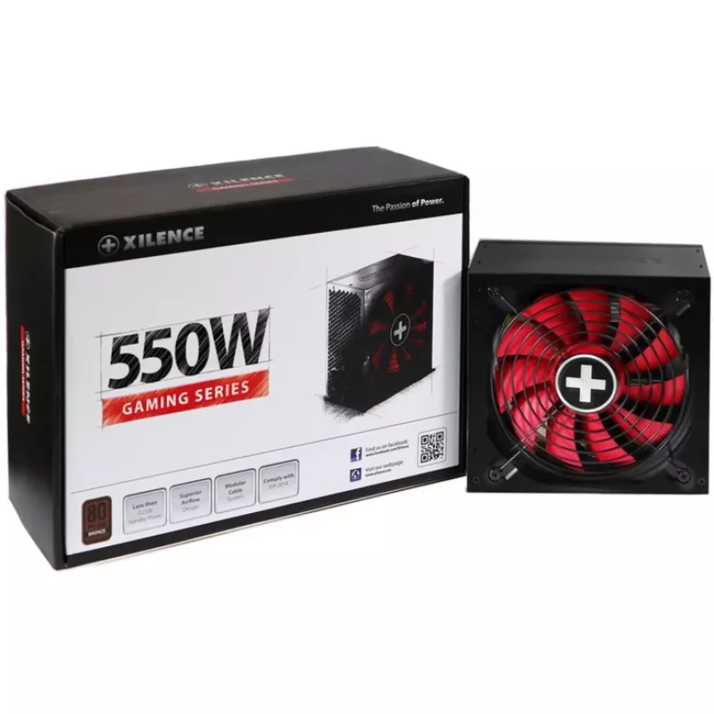 Fonte de alimentação Xilence Performance A+ XN215 550 W