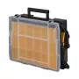 Organizador de peças pequenas Stanley Sortmaster Multilevel Organizer preto transparente 400x420x315 mm