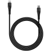 Cabo CANYON MFI-4 Type-C para Lightning 1,2m preto