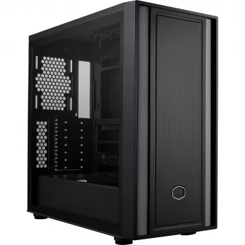 Caixa de PC Cooler Master MasterBox 600 Lite, torre MIDI, E-ATX, vidro temperado - preto