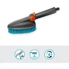 Escova manual Cleansystem M dura cinzento turquesa tiras de plástico macio multiusos