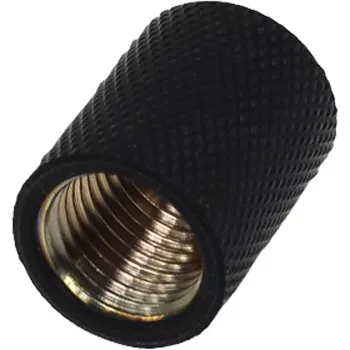 Manga de acoplamento Alphacool HF G1/4 fêmea para G1/4 fêmea - Deep preto (17048)