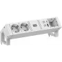 Régua de tomadas Bachmann DESK2 com 2 tomadas CEE 7/3, modelo 902.3213