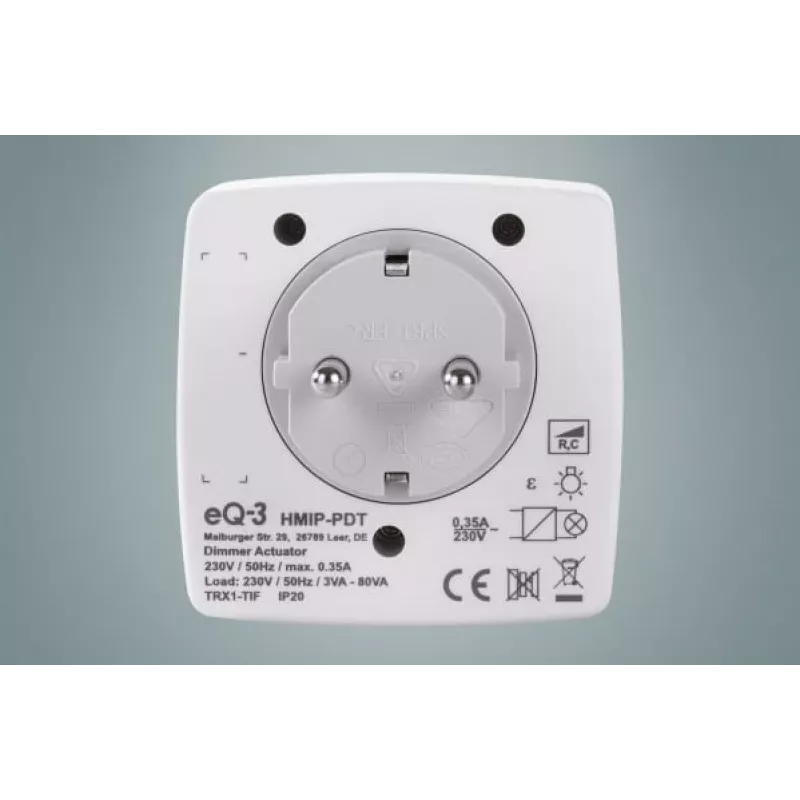Dímer e interruptor eQ-3 AG HmIP-PDT externo branco